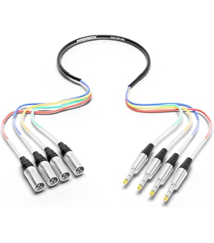 Amazon.co.jp: Seismic Audio 1.5m DB25 - 8チャンネル XLR メス 1.5m